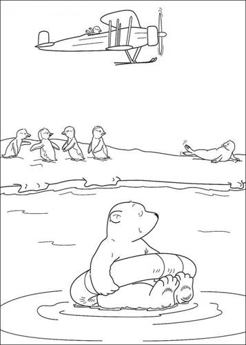 Kids-n-fun.de | 21 Ausmalbilder von Lars der kleine Eisbär